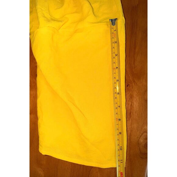 ASHLEY STEWART - Women's Yellow Shirt & Shorts Set Size Top 10/12 Shorts 14/16 - Picture 11 of 12